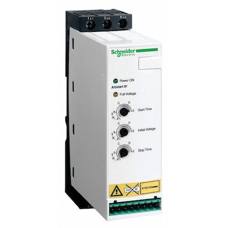 Schneider Electric ATS01N222LU - Soft Start,208-230 VAC,22 A,3 Phase