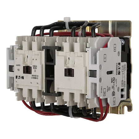 Eaton CN55BN3BB - 240 VAC Reversing Magnetic Contactor 3 P 18 A NEMA 0