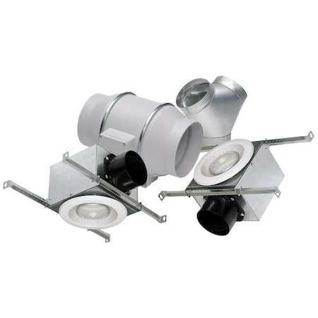 Soler & Palau KIT-TD150L - Plastic 8"D,8.4"H,7.9"W Inline Duct Fan