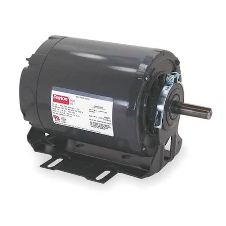 Dayton 6XH63BA - 50 Hz Motor, Single, 48, Resilient Base
