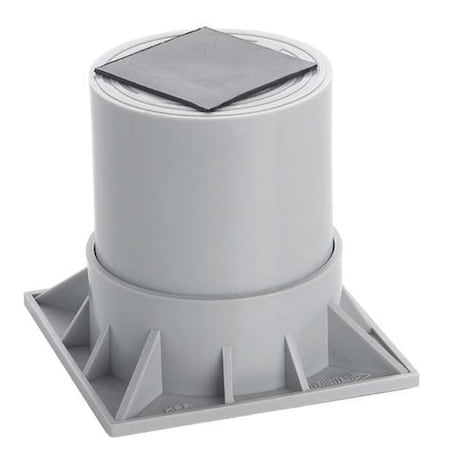 Diversitech HPR-3-2P - Heat Pump Riser,Two Piece, 3 In.,Gray