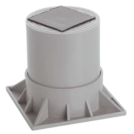 Diversitech HPR-6-2P - Heat Pump Riser,Two Piece, 6 In.,Gray