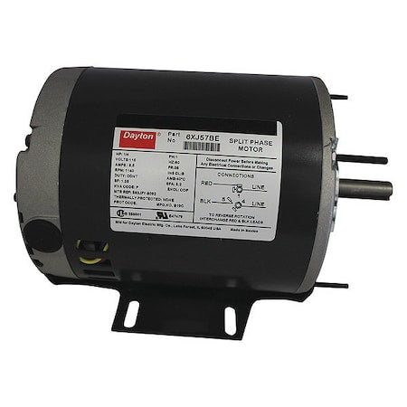 Dayton 6XJ57 - General Purpose Motor,1/4hp,1140 RPM,56