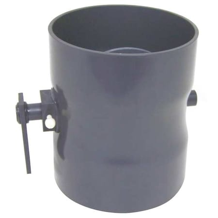 Plastic Supply PVCBD14 - 14"dia PVC Manual Butterfly Damper