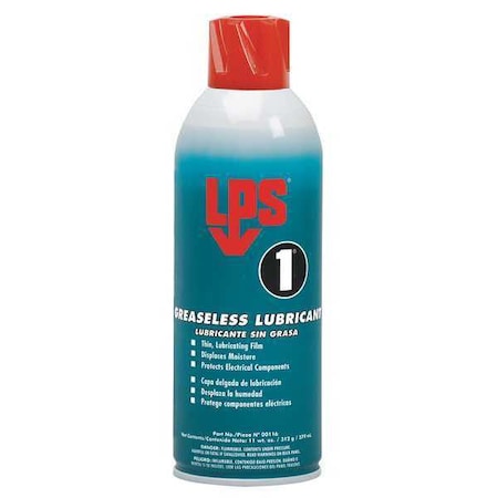 Lps 00116 - General Purpose Dry Lubricant, 11 oz, Aerosol Spray Can, Mineral Oil Base, 350 Degrees F Max Op Temp, Amber, LPS 1 Series
