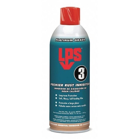 Lps 00316 - Rust Inhibitor, Wet Lubricant Film, 11 oz, Aerosol Can