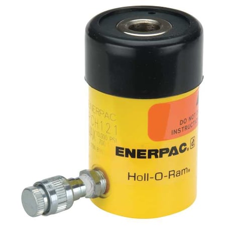 Enerpac RCH121H - Hollow Hyd Ram,1-5/8" Stroke,12 ton