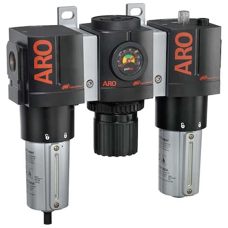 Aro C38451-810 - Filter/Regulator/Lubricator, 0 to 140 psi