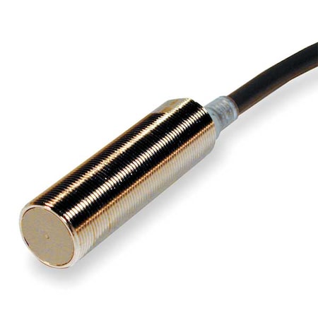 Omron E2E2-X5Y2 - Cylindrical, Inductive Proximity Sensor, 18 mm Dia., Brass, 2 m, Bare Wire, 2 Wires, Shielded