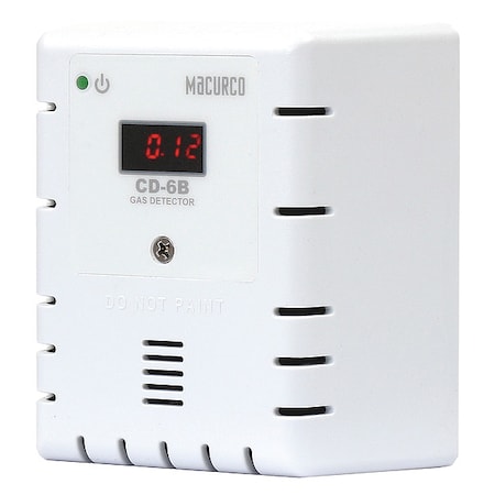 Macurco CD-6B - Fixed Gas Detector,Carbon Dioxide,Infrared