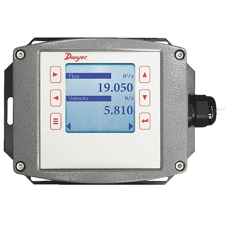 Dwyer Instruments A-IEF-FDSP-RM - Full functional remote display for use with Series IEF.