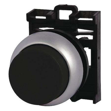 Eaton M22-DH-S - Extended Push Button,Black,Non-Illum,22mm