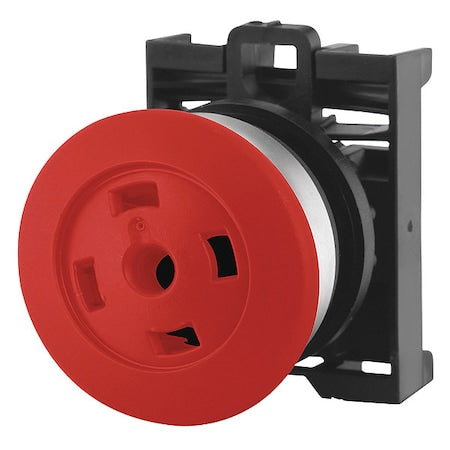 Eaton M22-DRP-R-X - Mushroom Head Push Button,Red,Non Illum,22mm