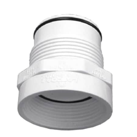 Westlake Pipe & Fittings G102010 - PVC, Straight, 1 in NPT, 1 in