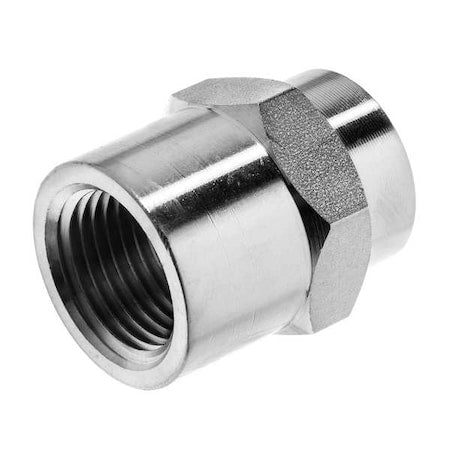 ZUSA-PF-7810 - Stainless Steel,Straight,1/2"NPTx1/4"NPT