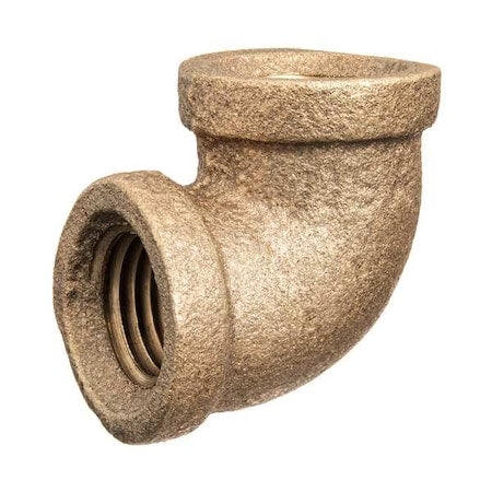 ZUSA-PF-10370 - 90 Degrees Elbow Brass Brass Class 125 Pipe Fittings, 2 in Female BSPT X 2 in Female BSPT
