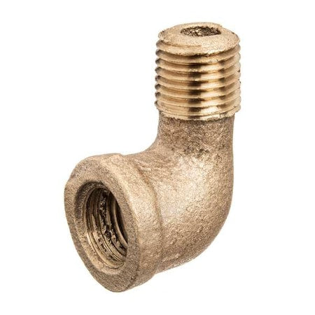 N/A ZUSA-PF-10381 - 90 Degrees Street Elbow Brass Brass Class 125 Pipe Fittings, 3 in Male NPT X 3 in Female NPT
