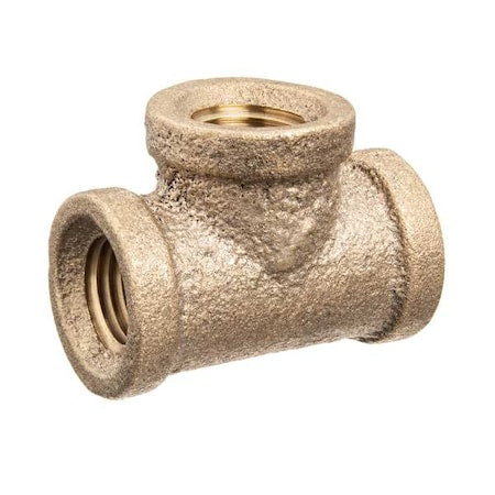 ZUSA-PF-10457 - Tee Brass Brass Class 125 Pipe Fittings, 2 in Female BSPT X 2 in Female BSPT