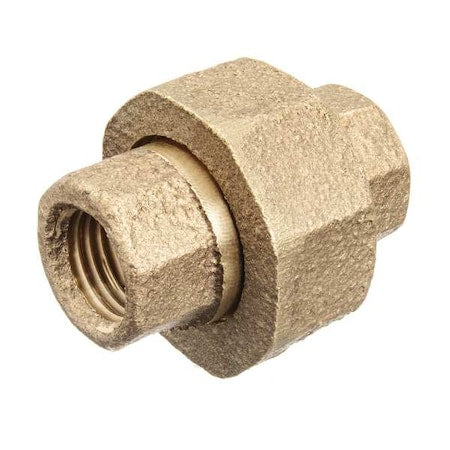 N/A ZUSA-PF-10212 - Union Brass Brass Class 125 Pipe Fittings, 3/4 in Female BSPT X 3/4 in Female BSPT