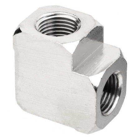 ZUSA-PF-9040 - 90 Degrees Elbow Brass Brass Class 1000 Pipe Fittings, 3/8 in Female NPTF X 3/8 in Female NPTF