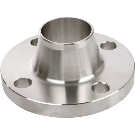 4381001480 - Pipe Flange, Schedule 40, 4 in, 304/304 L Stainless Steel, Raised Face