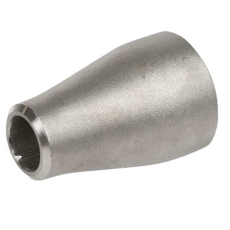4381009310 - Concentric Reducer Coupling, 304 Stainless Steel, Schedule 10, 2 1/2 x 6 in