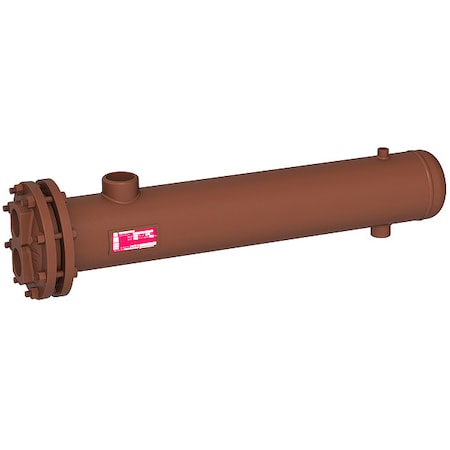 Thrush TS08-048-222BS-SSCI-SX-CCC-11-5552 - Steam-Water Heat Exchanger, Shell-and-Tube, 800,000 Btu H (TS08-048-222 BS SSCI-SX-CCC-11-5552)
