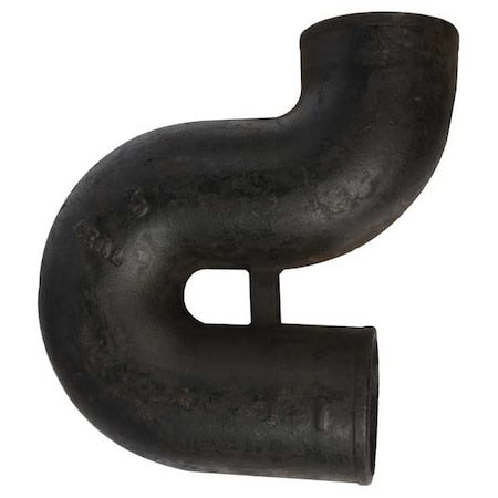 222506 - P-Trap No-Hub P-Trap, 1-1/2" Pipe, Female Socket, Cast Iron, 0 psi