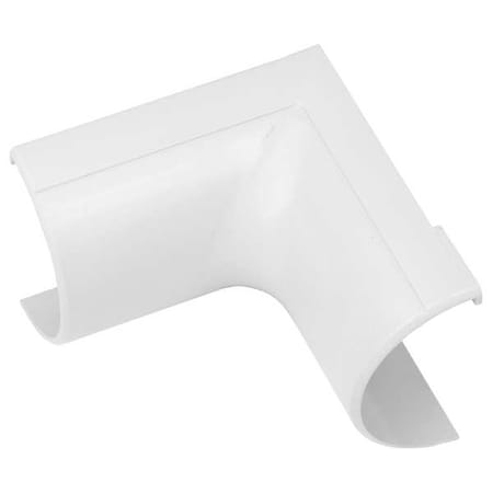 D-Line FLIB5025W - 90 Degree Internal Elbow, 3 1/4 in L, PVC, White