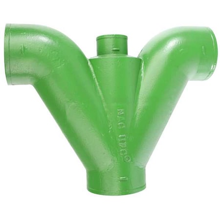ZFB228058 - Figure Five Combo Figure Five, 2" x 4" Pipe, Female Socket, Cast Iron, 0 psi