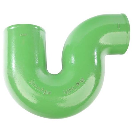 ZFB222510 - P-Trap P-Trap, 3" Pipe, Female Socket, Cast Iron, 0 psi