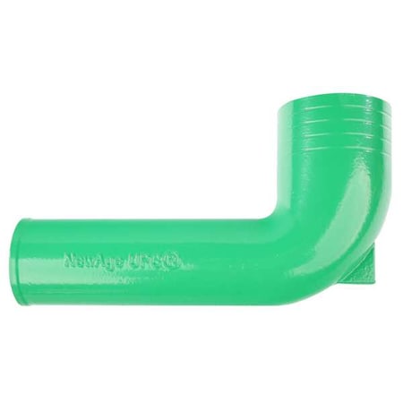 ZFB222866 - 90 Degrees Closet Bend No-Hub Closet Bend Reducing, 4" Pipe, Female Socket, Cast Iron, 0 psi