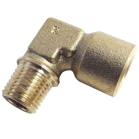Legris 0144 17 17 - 90 Degrees Elbow Brass 90 Degrees Female Elbow, 3/8 in Female BSPP X 3/8 in Male BSPT