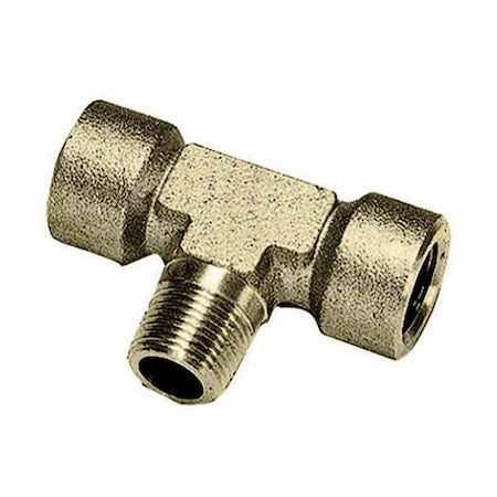 Legris 0158 17 17 - Branch Tee Brass Branch Tee, 3/8 in Female BSPP X 3/8 in Female BSPP