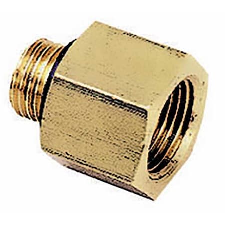 Legris 0169 13 17 - Reducing Adapter Brass Expanding Adapter, 3/8 in Female BSPP X 1/4 in Male BSPP