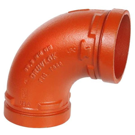 Gruvlok 0390014405 - Ductile Iron,90 Elbow,10"NPTx10"
