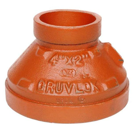Gruvlok 0390130508 - Ductile Iron,Concentric Reducer,4"x3"