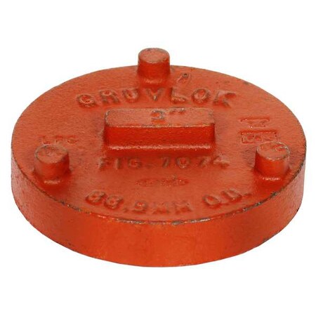 Gruvlok 0390030229 - Cap, Ductile Iron, Grooved 4 in