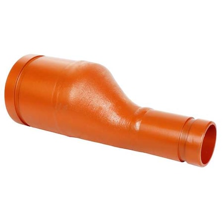Gruvlok 0390137487 - Ductile Iron,Eccentric Reducer,6"x4"