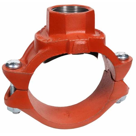 Gruvlok 0390171155 - Clamp Tee,DI,Grooved3in,Grooved3in