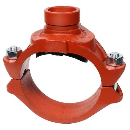 Gruvlok 0390173664 - Clamp T w/Grooved Branch, 6x2.5, Iron, 500psi