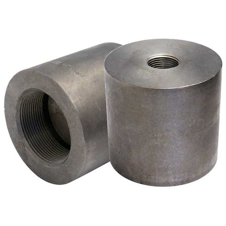 Anvil 0361268907 - Reducing Coupling Reducer, 1/2" x 3/4" Pipe, FNPT, Forged Steel, Class 6000