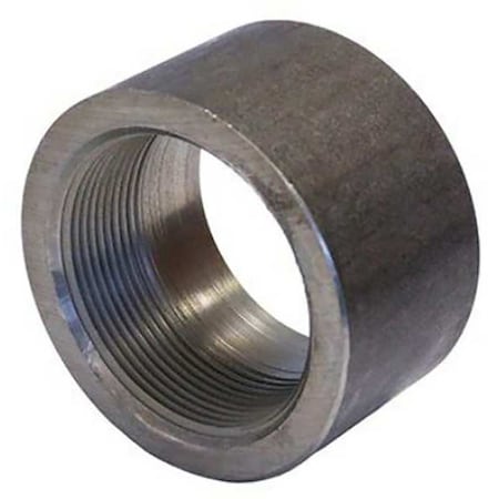 Anvil 0361168206 - Half Coupling Half Coupling, 1" Pipe, FNPT, Black Forged Steel, Class 3000