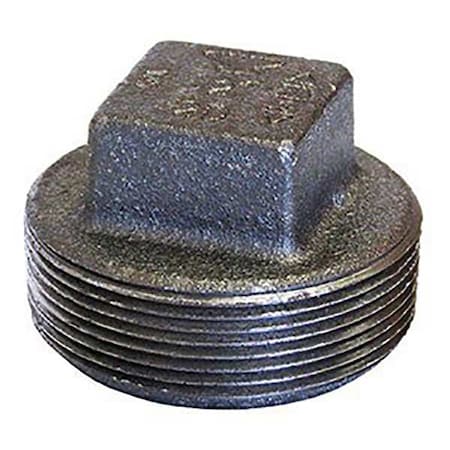 Anvil 0318901964 - Hex Head Plug Hex Head Plug, 1-1/2" Pipe, Cast Iron, Class 150