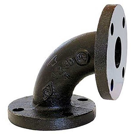 Anvil 0306001801 - 90 Degrees Elbow Elbow, 8" Pipe, Flanged, Steel, Class 125
