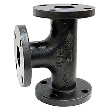 Anvil 0306036807 - Tee Reducing Tee, 3" x 6" Pipe, Flanged, Cast Iron, Class 125