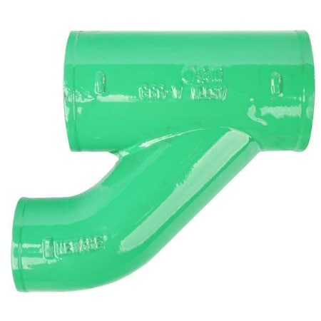 ZFB221646 - Wye Upright Wye, 2" Pipe, Female Socket, Cast Iron, 0 psi