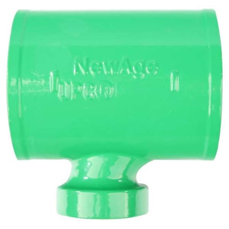 ZFB221212 - Sanitary Tee Sanitary Tap Tee, 1-1/4" x 2" Pipe, Female Socket, Cast Iron, 0 psi