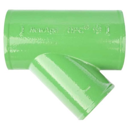 ZFB221326 - Reducing Wye Wye, 2" x 5" Pipe, Female Socket, Cast Iron, 0 psi
