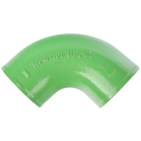 ZFB220190 - 90 Degrees Bend 1/4 Bend, 2" Pipe, Female Socket, Cast Iron, 0 psi